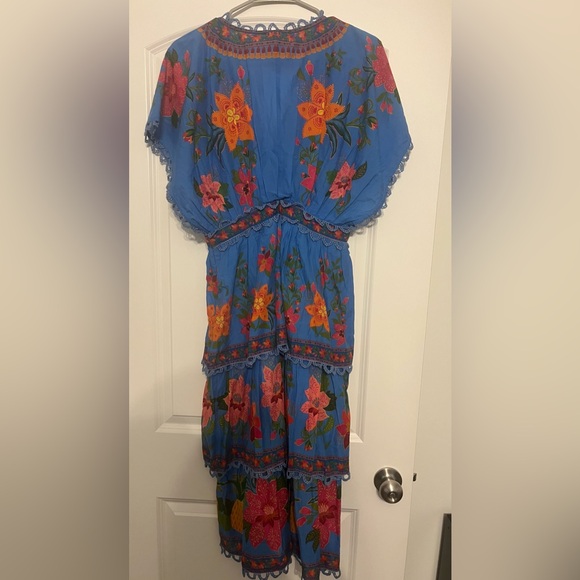 Farm Rio Tropical Tapestry Layered Dress - Picture 5 of 8